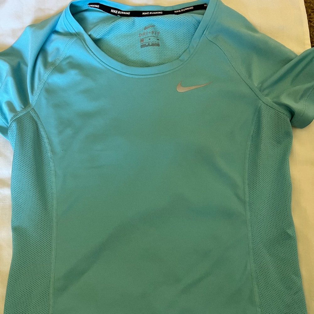 Small Womens Nike Technical Tee, Blue
